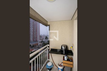 Varanda da Sala de apartamento à venda com 2 quartos, 59m² em Centro, Diadema