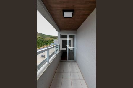 Varanda da Sala de apartamento para alugar com 2 quartos, 53m² em Buritis, Belo Horizonte
