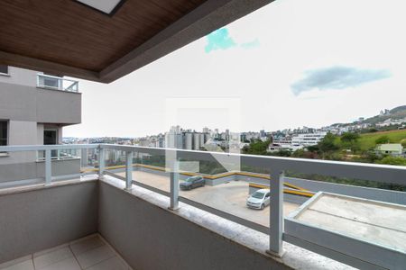 Varanda da Sala de apartamento para alugar com 2 quartos, 53m² em Buritis, Belo Horizonte