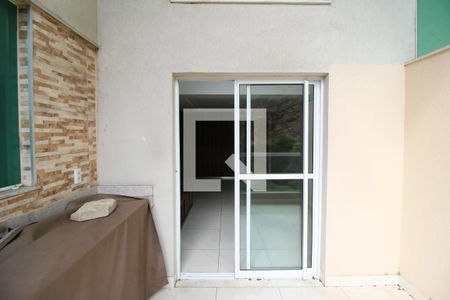 Varanda gourmet de apartamento à venda com 3 quartos, 95m² em Sion, Belo Horizonte