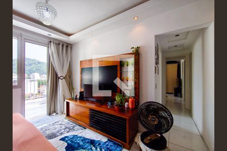 Sala de apartamento à venda com 2 quartos, 72m² em Grajaú, Rio de Janeiro