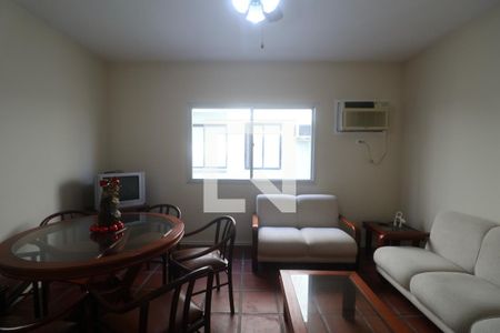 Sala de apartamento para alugar com 2 quartos, 68m² em Loteamento João Batista Julião, Guarujá