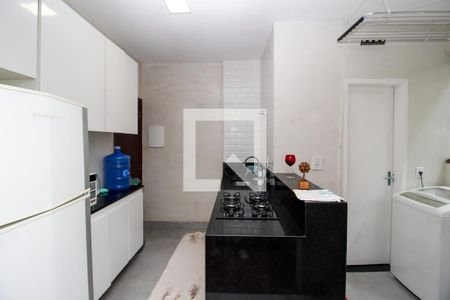 Cozinha de apartamento para alugar com 3 quartos, 97m² em Santo Antônio, Belo Horizonte
