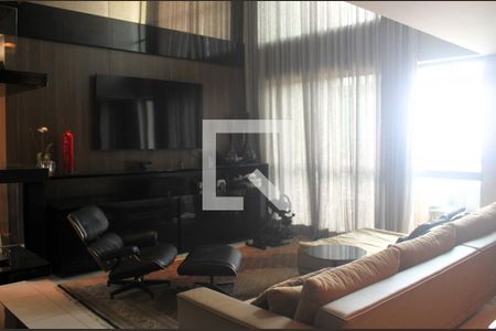 Sala de apartamento à venda com 3 quartos, 175m² em Vila da Serra, Nova Lima