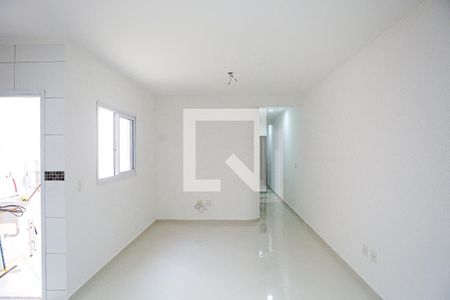 Sala de apartamento para alugar com 3 quartos, 85m² em Vila Alzira, Santo André