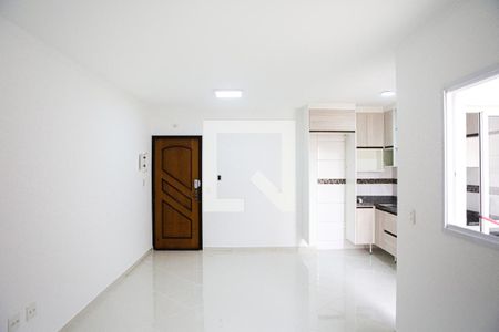 Sala de apartamento para alugar com 3 quartos, 85m² em Vila Alzira, Santo André