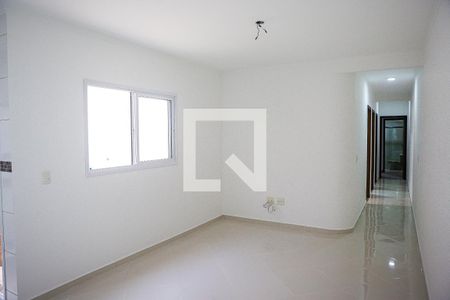 Sala de apartamento para alugar com 3 quartos, 85m² em Vila Alzira, Santo André