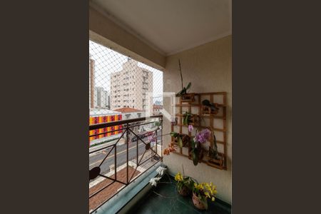 Varanda da Sala de apartamento à venda com 3 quartos, 74m² em Tatuapé, São Paulo