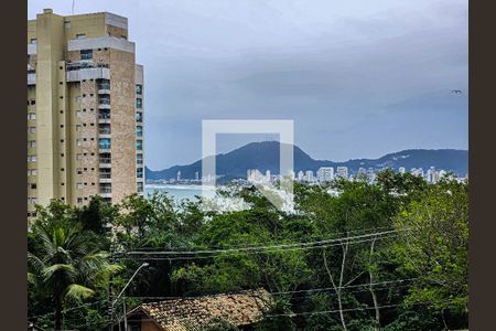Vista da Sacada de apartamento para alugar com 2 quartos, 80m² em Parque da Enseada, Guarujá