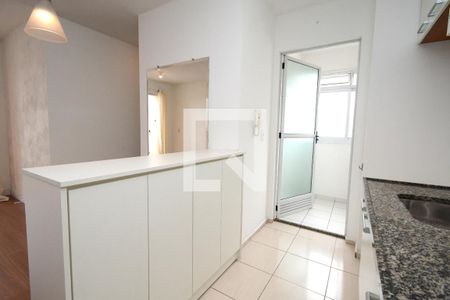 Apartamento para alugar com 50m², 2 quartos e 1 vagaDetalhe da cozinha