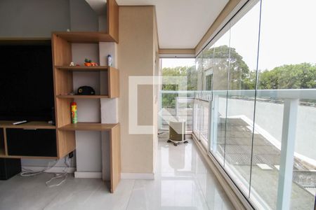 Varanda da Sala de apartamento para alugar com 2 quartos, 60m² em Belenzinho, São Paulo