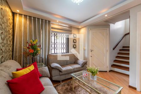 Sala de casa de condomínio para alugar com 3 quartos, 157m² em Uberaba, Curitiba