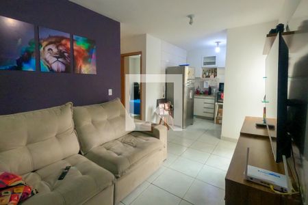Sala de apartamento à venda com 2 quartos, 69m² em Brasiléia, Betim