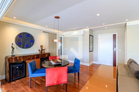 Sala de apartamento à venda com 3 quartos, 163m² em Brooklin, São Paulo