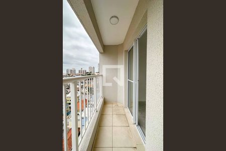 Varanda  de apartamento à venda com 2 quartos, 42m² em Vila Guaca, São Paulo