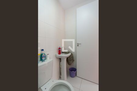 Banheiro Social de apartamento à venda com 2 quartos, 34m² em Barra Funda, São Paulo