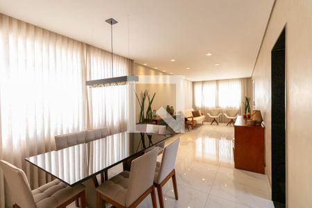 Sala de apartamento à venda com 5 quartos, 338m² em Castelo, Belo Horizonte