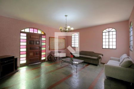 Sala de casa à venda com 4 quartos, 235m² em Havaí, Belo Horizonte
