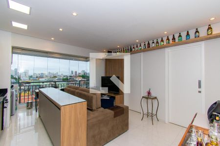 Sala de apartamento à venda com 2 quartos, 45m² em Vila Invernada, São Paulo