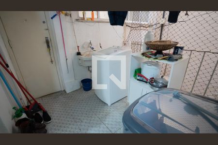 Área de Serviço de apartamento à venda com 3 quartos, 80m² em Botafogo, Rio de Janeiro