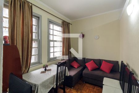 Sala de apartamento à venda com 1 quarto, 40m² em República, São Paulo