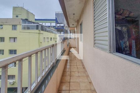 Varanda de apartamento para alugar com 2 quartos, 75m² em Jardim Tres Marias, Guarujá