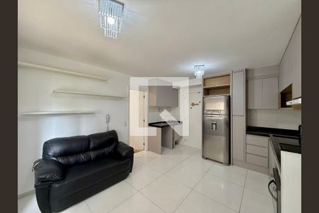 Sala de apartamento para alugar com 1 quarto, 32m² em Jardim Caravelas, São Paulo