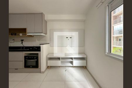Sala de apartamento para alugar com 1 quarto, 32m² em Jardim Caravelas, São Paulo
