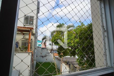 Sala  _ Vista  de apartamento para alugar com 1 quarto, 43m² em Jardim do Salso, Porto Alegre