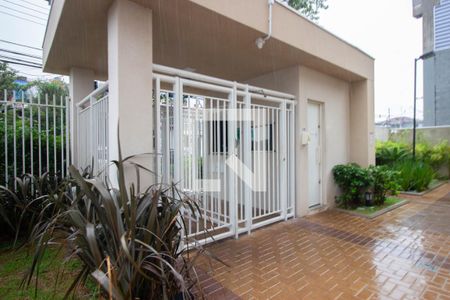 Apartamento para alugar com 32m², 2 quartos e 1 vagaFachada e portaria