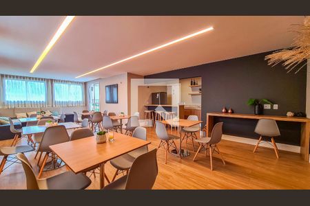 Apartamento à venda com 43m², 2 quartos e 1 vagaÁrea comum - Salão de festas