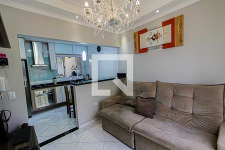 Sala de apartamento à venda com 2 quartos, 50m² em Vila Helena, Santo André