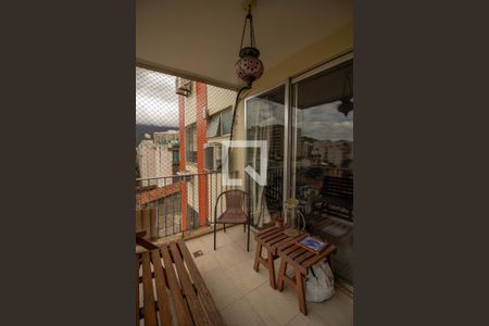 Varanda da Sala de apartamento à venda com 2 quartos, 75m² em Vila Isabel, Rio de Janeiro