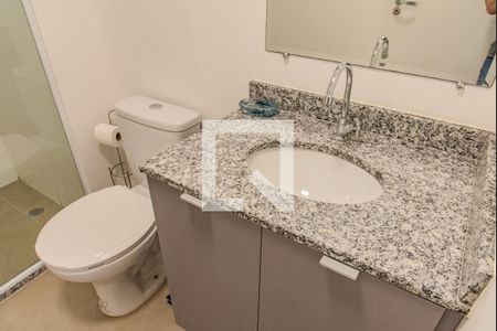 Studio para alugar com 29m², 1 quarto e 1 vaga Studio para alugar com 29m², 1 quarto e 1 vagaBanheiro