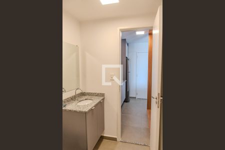 Studio para alugar com 29m², 1 quarto e 1 vaga Studio para alugar com 29m², 1 quarto e 1 vagaBanheiro