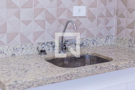 Cozinha de apartamento para alugar com 2 quartos, 36m² em Vila Sao Francisco (zona Leste), São Paulo