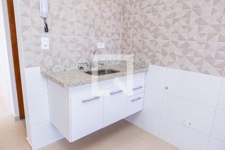 Cozinha de apartamento para alugar com 2 quartos, 36m² em Vila Sao Francisco (zona Leste), São Paulo