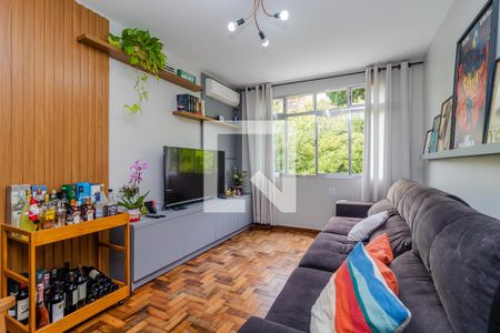 Sala de apartamento à venda com 3 quartos, 75m² em Medianeira, Porto Alegre