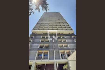 Studio para alugar com 27m², 1 quarto e sem vaga Studio para alugar com 27m², 1 quarto e sem vagaFachada