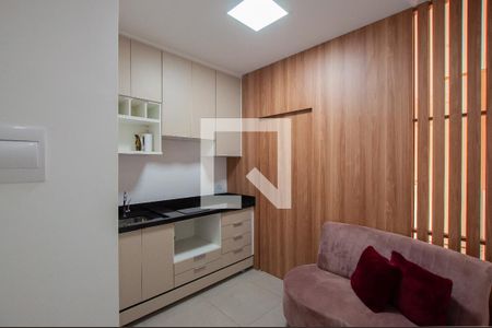 Studio para alugar com 27m², 1 quarto e sem vaga Studio para alugar com 27m², 1 quarto e sem vagaCozinha