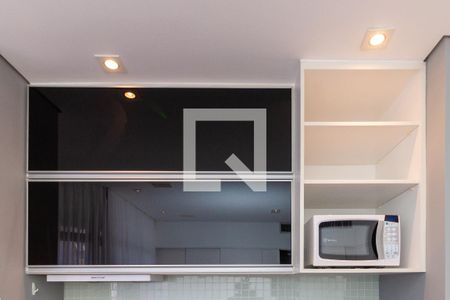 Sala/Cozinha - Armários de kitnet/studio para alugar com 1 quarto, 41m² em Chácara Itaim, São Paulo