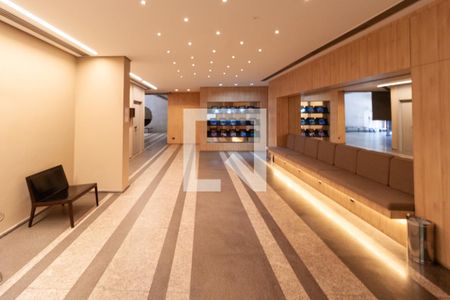 Studio para alugar com 41m², 1 quarto e 1 vagaHall social