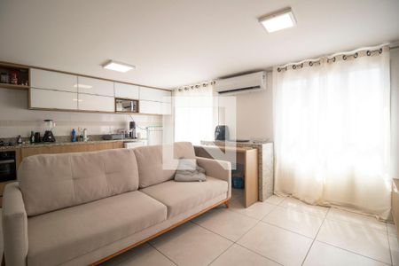 Sala de apartamento para alugar com 2 quartos, 77m² em Setor Oeste, Goiânia