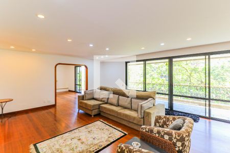 Sala de apartamento à venda com 4 quartos, 329m² em Santo Amaro, São Paulo