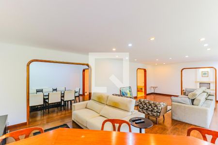 Sala de apartamento à venda com 4 quartos, 329m² em Santo Amaro, São Paulo