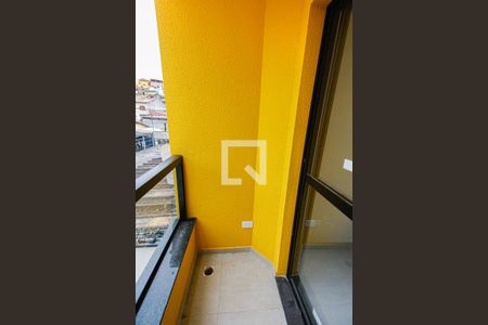 Varanda da Sala de apartamento para alugar com 3 quartos, 68m² em Vila Apiai, Santo André