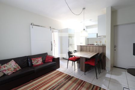 Sala de apartamento para alugar com 2 quartos, 50m² em Tubalina, Uberlândia