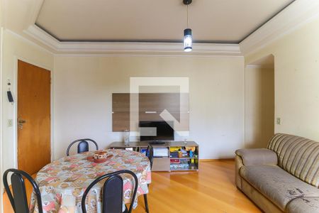 Sala de apartamento à venda com 2 quartos, 56m² em Parque Taboao, Taboão da Serra