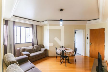 Sala de apartamento à venda com 2 quartos, 56m² em Parque Taboao, Taboão da Serra