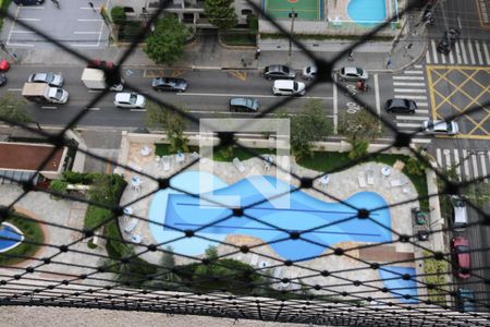 Varanda gourmet - Vista de apartamento à venda com 3 quartos, 148m² em Santa Paula, São Caetano do Sul